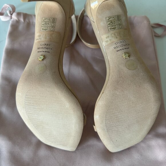 Stuart Weitzman Nudistcurve Heel NWOT - Picture 4 of 6